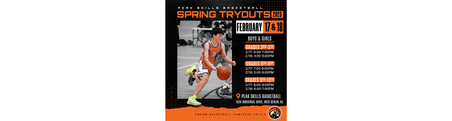 Spring 23' AAU Tryouts