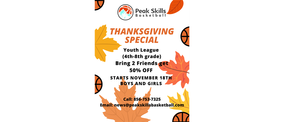 Peak Winter Youth Basketball League