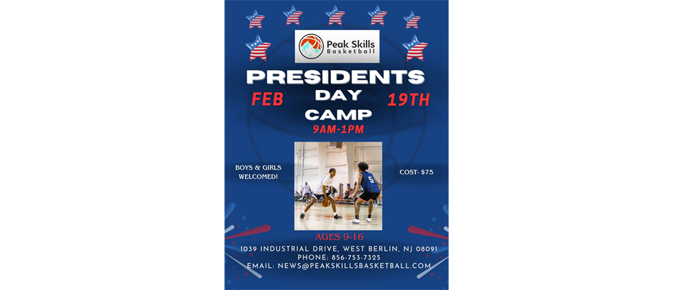 Presidents Day Camp 2024