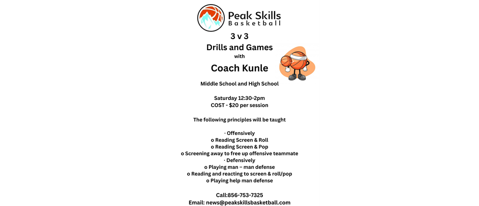 3v3 Drills and Games