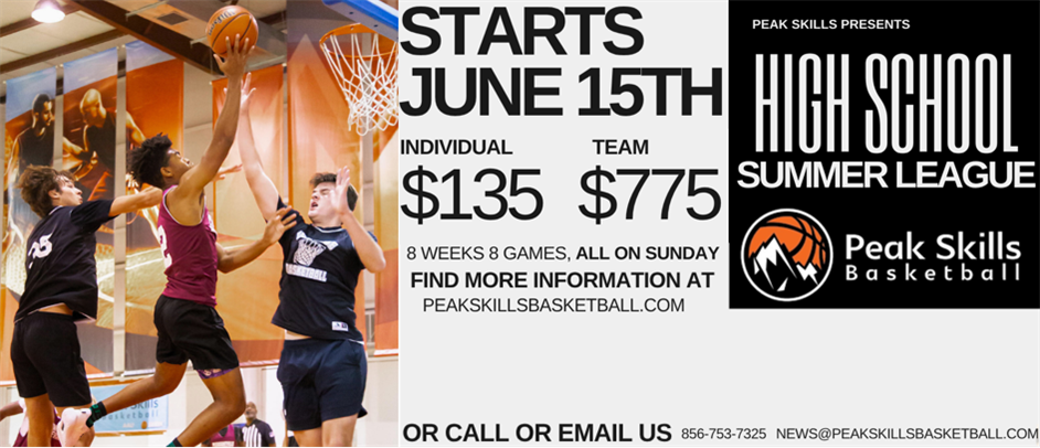 Summer High School League 2025 Registration