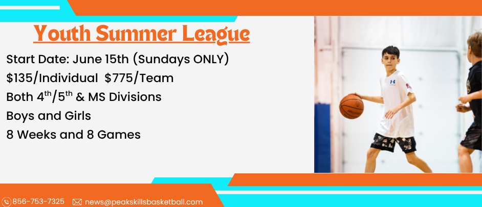 Summer Youth League 2025 Registrations