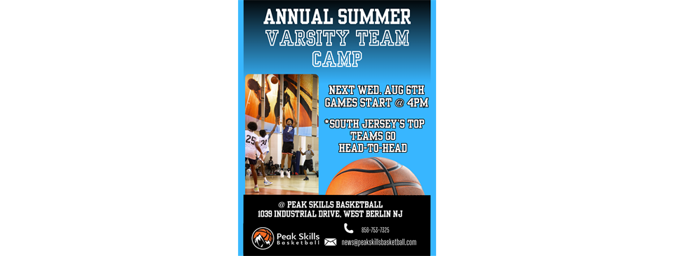 Annual Summer Varsity Team Camp
