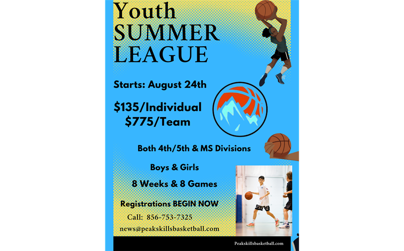 Summer Youth League 2025 Registrations