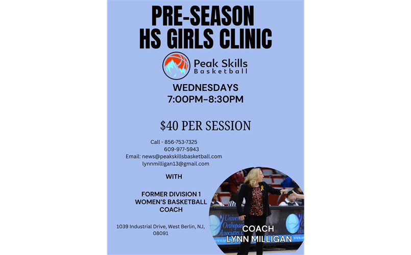 HS Girls Wednesday Night Clinic