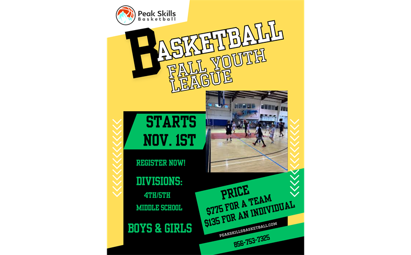 Fall Youth Basketball League 2025