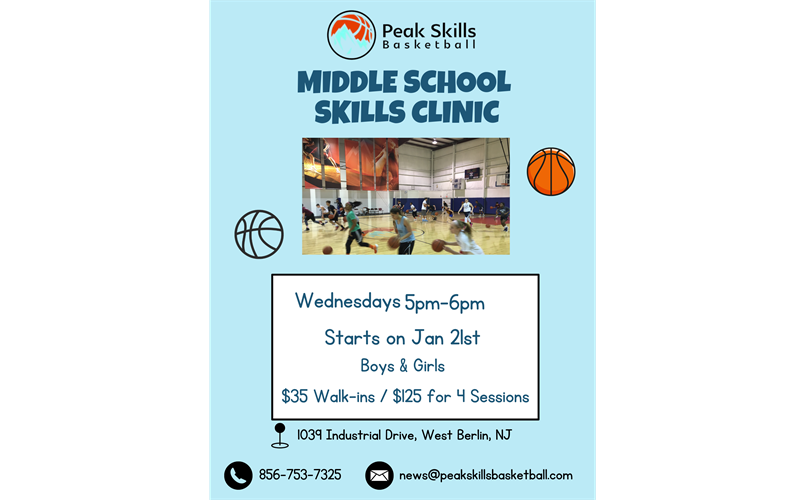 Middle School Skills Clinic 26'